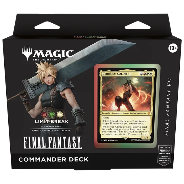 PRE ORDER Magic the Gathering Final Fantasy Limit Break Commander Deck