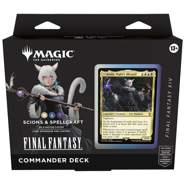 PRE ORDER Magic the Gathering Final Fantasy Scions Spellcraft Commander Deck