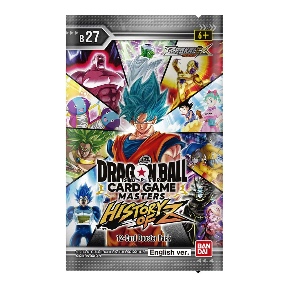 Dragon Ball Super TCG Masters: History of Z Booster Pack